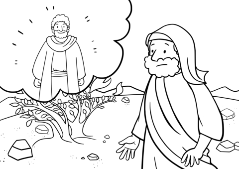  Your Brother Aaron Will Speak To The People For You  Coloring Page